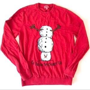 Funny Snowman Sweater